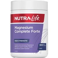 Nutra-Life Magnesium Complete Forte 300 Capsules Exclusive Size - GimmeNow