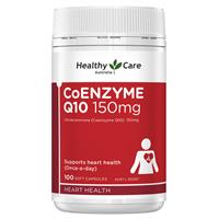 Healthy Care CoEnzyme Q10 150mg 100 Capsules - GimmeNow