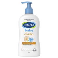 Cetaphil Baby Calendula Wash & Shampoo 400ml