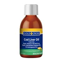 Cod Liver Oil 200ml Gold Cross