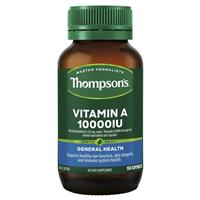 Thompson's Vitamin A 10000iu 150 Capsules - GimmeNow