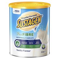 Sustagen Hospital Formula + Fibre Nutritional Supplement Vanilla Flavour 840g