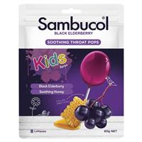 Sambucol Kids Soothing Throat Pops 8 Pack - GimmeNow