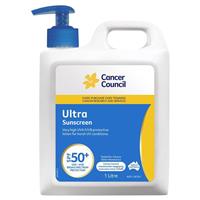 Cancer Council SPF 50+ Ultra 1 Litre - GimmeNow