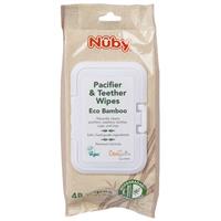 Nuby Bamboo Citroganix Pacifier and Teether Wipes 48 Pack - GimmeNow