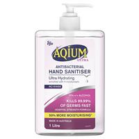 Ego Aqium Antibacterial Ultra Hydrating Hand Sanitiser 1L - GimmeNow