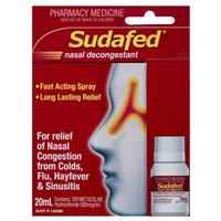 Sudafed Nasal Spray Refill 20mL