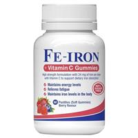 Fefol Fe-Iron And Vitamin C 60 Gummies - GimmeNow