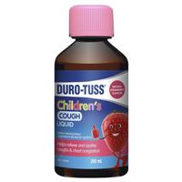 DURO-TUSS Children's Cough Liquid Strawberry 200mL - GimmeNow