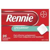 Rennie Spearmint 96 Tablets