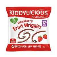 Kiddylicious Strawberry Wriggles 12g