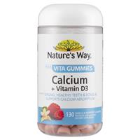 Nature's Way Adult Vita Gummies Calcium + D 130 Gummies Exclusive Size - GimmeNow