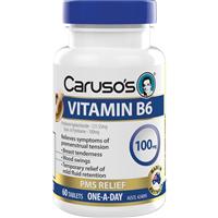 Carusos Vitamin B6 100mg 60 Tablets - GimmeNow