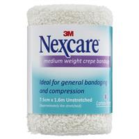 Nexcare Crepe Bandage Medium 75mm x 1.6m - GimmeNow