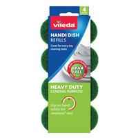 Vileda Handi Dish Heavy Duty Refill 4 Pack