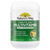 Nature's Way Complete Daily Multivitamin 200 Tablets - GimmeNow