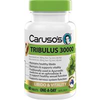 Carusos One a Day Tribulus 30000mg 60 Tablets - GimmeNow