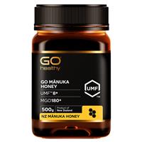 GO Healthy Manuka Honey UMF 8+ (MGO 180+) 500gm (Not For Sale In WA) - GimmeNow