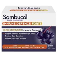 Sambucol Immune Defence Forte High Strength 30 Capsules - GimmeNow