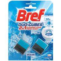 Bref Duo Cubes Blue Action Toilet Cleaner Block In Cistern 2 Pack - GimmeNow