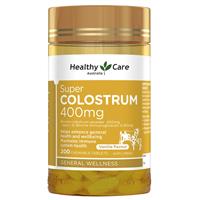 Healthy Care Super Colostrum 400mg 200 Chewable Tablets - GimmeNow
