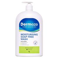 Dermeze Soap Free Wash 1 Litre - GimmeNow