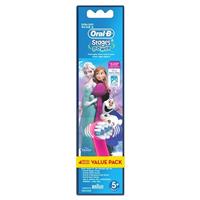 Oral B Power Toothbrush Kids Frozen Refills 4 Pack
