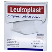 Leukoplast Compress Cotton Gauze 10 x 10cm 50 Pack - GimmeNow