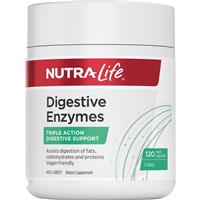 Nutra-Life Digestive Enzymes 120 Capsules - GimmeNow