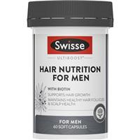Swisse Hair Nutrition For Men 60 Capsules - GimmeNow