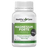 Healthy Care Magnesium Forte 400mg 30 Capsules - GimmeNow