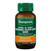 Thompson's One-A-Day Organic Olive Leaf 60 Capsules - GimmeNow