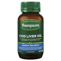 Thompson's Cod Liver Oil 100 Capsules - GimmeNow