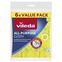 Vileda All Purpose Cloth 6 Pack