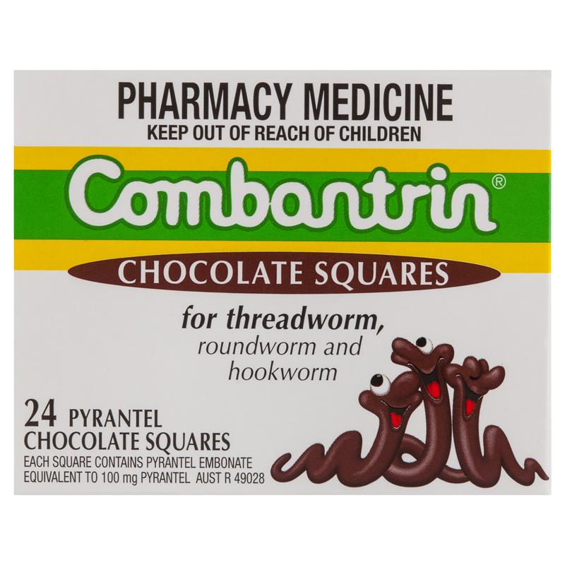 Combantrin Chocolate Squares 24 - GimmeNow