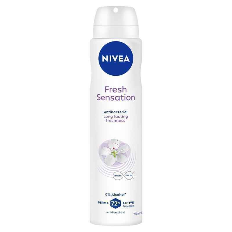 NIVEA for Women Deodorant Fresh Sensation 72hr 250ml