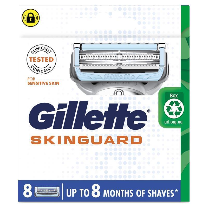 Gillette Skinguard Cartridges 8 Pack