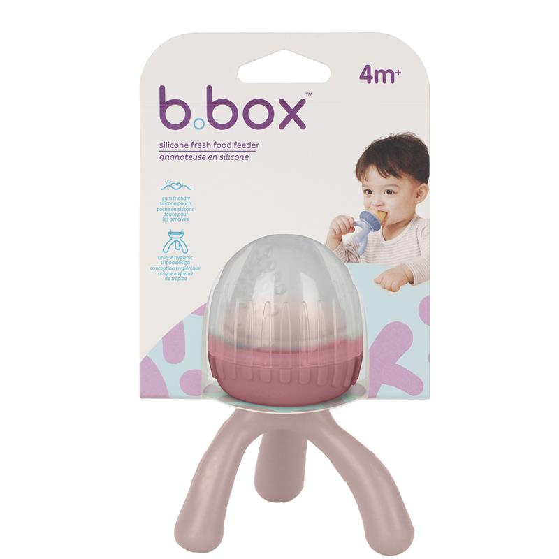 B.Box Silicone Fresh Food Feeder Blush