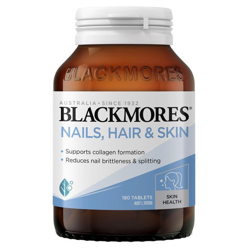 Blackmores Nails Hair and Skin 180 Tablets - GimmeNow
