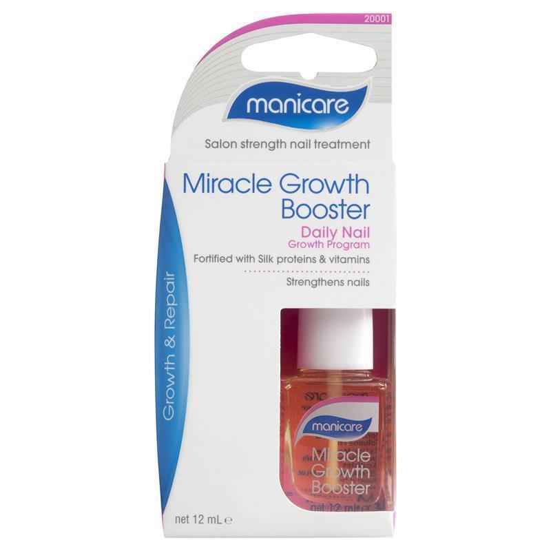 Manicare Salon Strength Nail Treatment Miracle Growth Booster 12ml