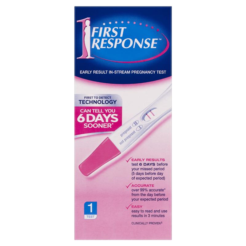 First Response Instream Pregnancy Test 1 Test - GimmeNow
