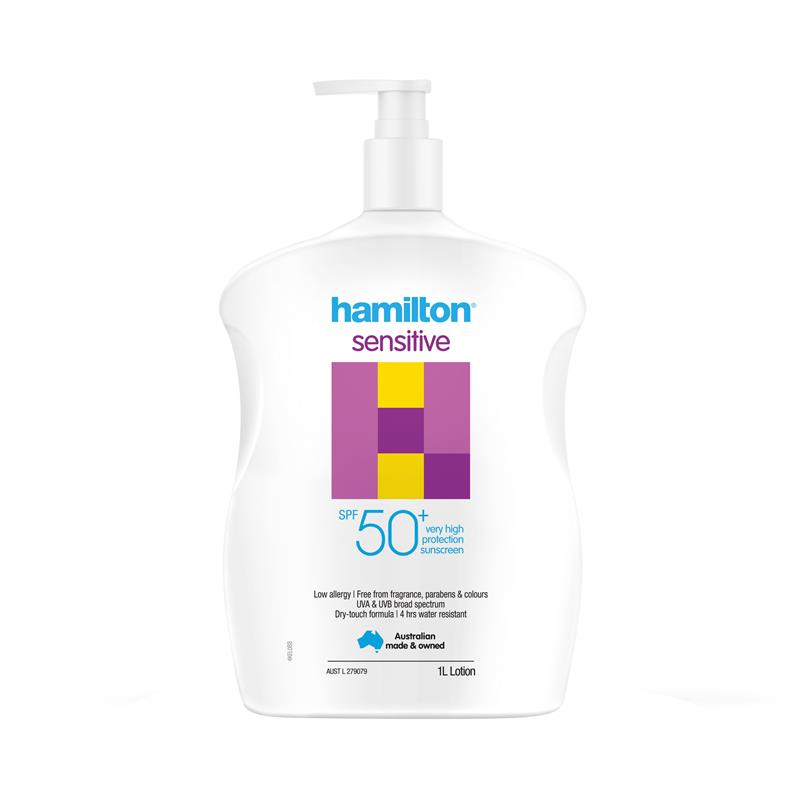 Hamilton SPF 50+ Sensitive 1L