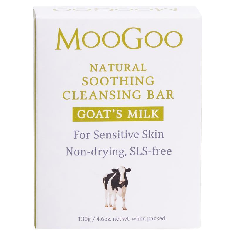 MooGoo Hydrating Cleansing Bar Goats Milk 130g