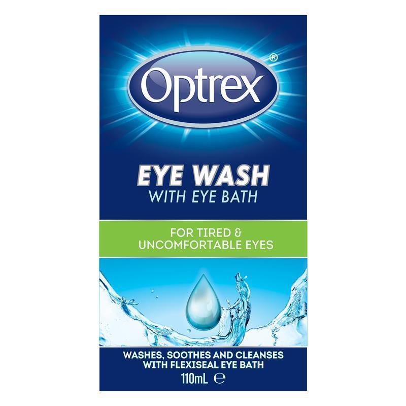 Optrex Fresh Eyes Liquid Eye Wash Bath 110ml - GimmeNow
