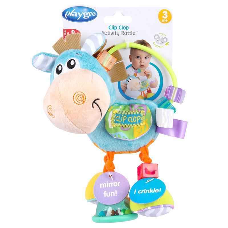 Playgro Clip Clop Activity Rattle