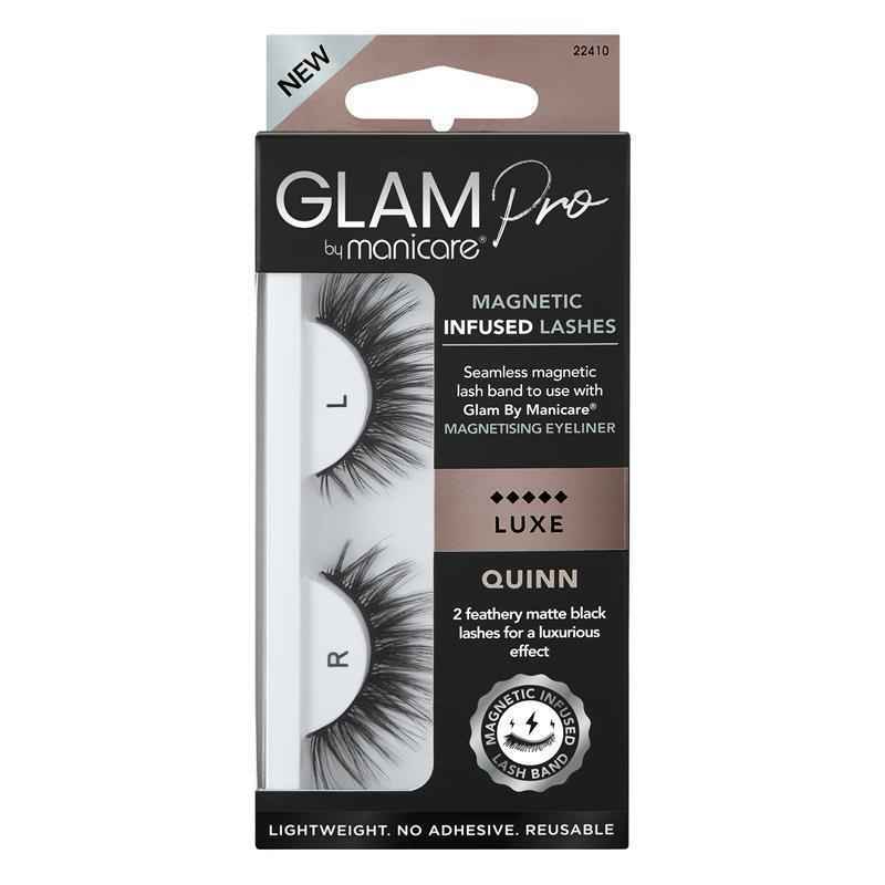 Glam By Manicare Pro Magnetic Infused Quinn Lashes Luxe