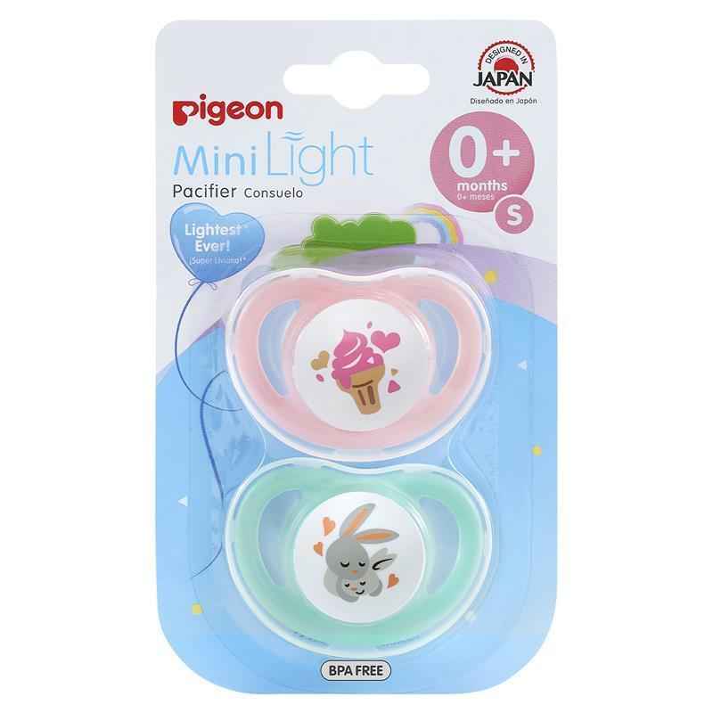 Pigeon Minilight Pacifier Twin Pack S