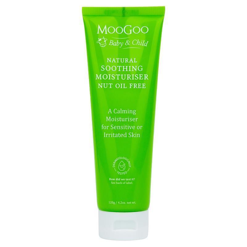MooGoo Baby And Child Soothing Moisturiser Nut Oil Free 120g