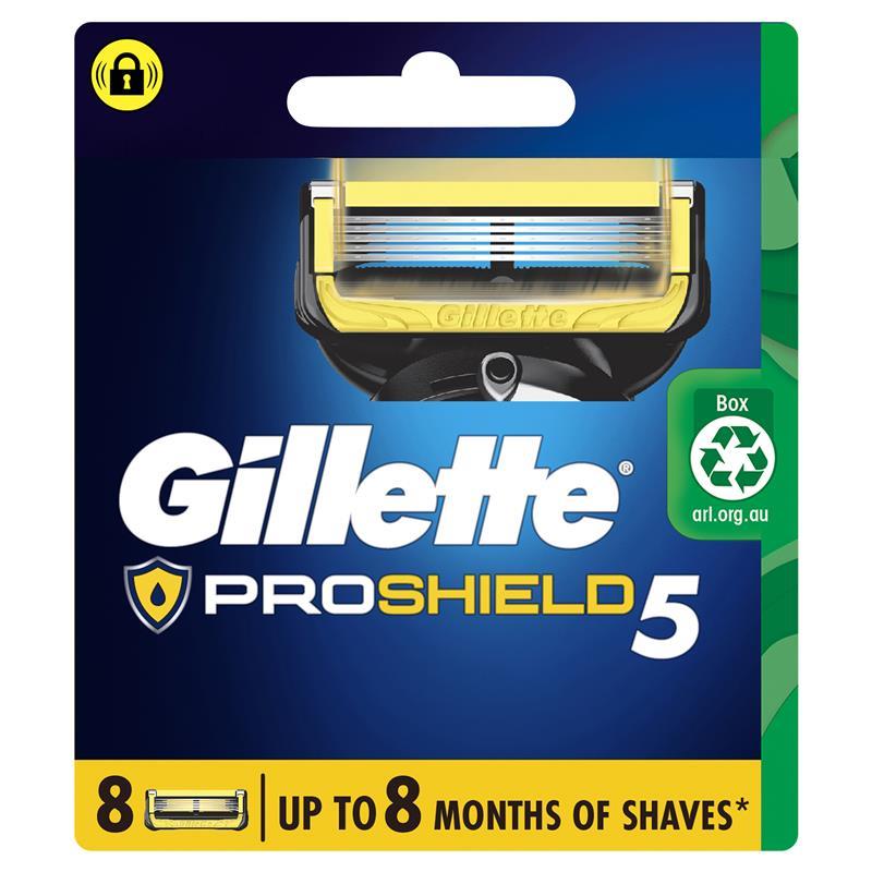 Gillette Fusion ProShield Razor Blades 8 Pack - GimmeNow