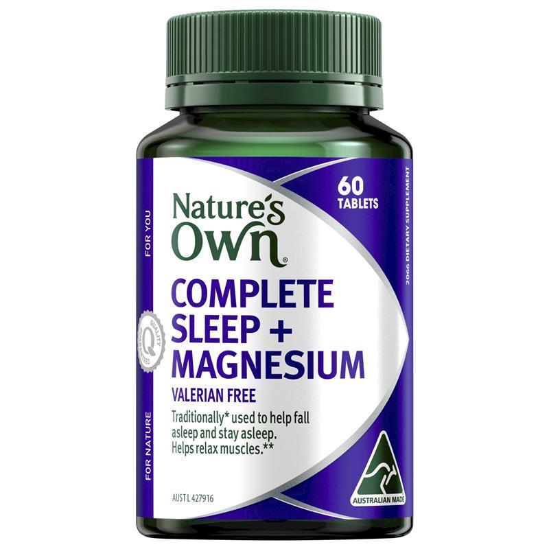 Nature's Own Complete Sleep + Magnesium 60 Tablets - GimmeNow